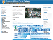 Tablet Screenshot of pievesantostefano.net